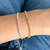 Pulseira strass (folheado premium)