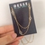 Colar longo tiffany cristal - comprar online