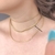 Choker malha (folheado premium)