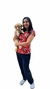 Privativo Julia Estampado Cachorrinho Vermelho - comprar online