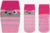 Kit Joelheira e Meia Infantil com Antiderrapante Baby Play Duck Cano Alto Rosa na internet