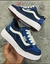 Tenis Vans Azul Plataforma Primeira Linha