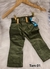 Calça Jeans Veludo - Baby ao 8 - Solibaby