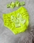 Calcinha Infantil Bebê com Faixa e Laço Cetim - Solibaby