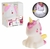 Kit Abajur Infantil Unicórnio Menina Luz Led Fofa Bateria