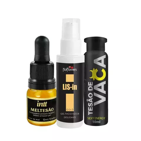 Kit com Meltesão Tesão de Vaca e LIS-In