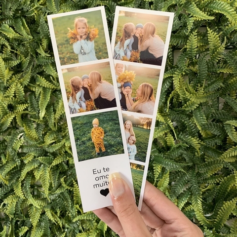 Crie Sua Foto Tirinha - Impressão Profissional com 3 fotos e frase ou 4 Fotos