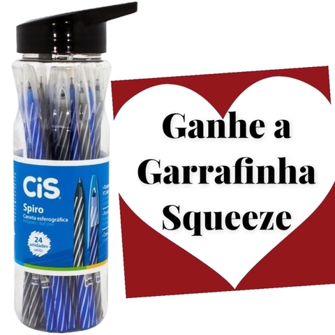 Kit 10 Canetas Cis Spiro Ponta 0.7 Caneta Ponta Fi