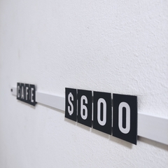 Tablero de imantados - 50 cm en Hierro Macizo