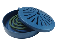 Porta espiral plástico con tapa