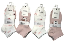 MD055-PACK X12 unidades (DOCENA) Amanecer soquete con puño dama estampado - tienda online