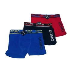 BX825-BOXER UOMO LISO IMPORTADO | Cantidad mínima de compra 12 - tienda online