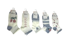 MD567-PACK X12 unidades (DOCENA) Amanecer soquete con puño dama estampado - tienda online