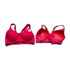 TP300-PACK X12 unidades (DOCENA) JF underwear top deportivo armado con espalda cruzada en internet