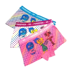 BO903-BOXER DE NENA CON ELASTICO ESTAMPADO ALGODÓN Y LYCRA | Cantidad mínima de compra 12 - lenceriamarina