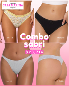 COMBO 4 - SABRI - comprar online