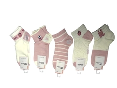MD567-PACK X12 unidades (DOCENA) Amanecer soquete con puño dama estampado - comprar online