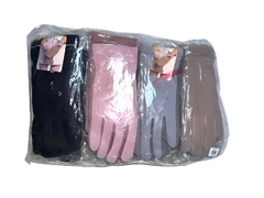 INV50-Guantes dama con peluche tactil |Cantidad minima de compra 12 en internet