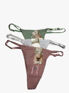 BO208056-Linda luna regulable morley con puntilla en media | Cantidad minima de compra 12 - lenceriamarina