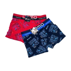 Imagen de BX403-BOXER DE ALGODÓN Y LYCRA | Cantidad mínima de compra 12