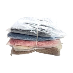 PJ202-Le victoria`s pijama plush liso con estampa en buso | Cantidad minima de compra 12 - comprar online