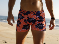 XY1344-Bóxer algodón-lycra estampado "ZINNIA" en internet