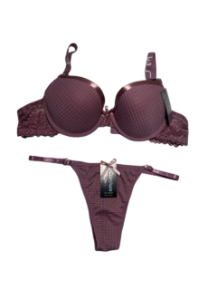 CJ2097-Condeza conjunto labrado sin base con detalle de cinta | Cantidad minima de compra 12 - tienda online