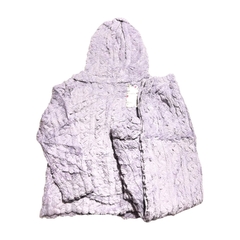 PJ205-Linda luna pijama plush dama liso canguro con bolsillo | Cantidad minima de compra 12 en internet