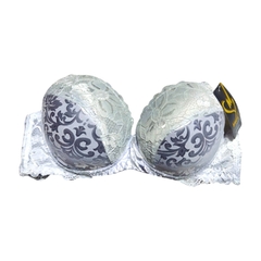 COR503-PACK X12 unidades (DOCENA) M Binnys new fashion corpiño armado con aro microfibra con encaje - tienda online