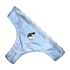 BO904-COLALES DE LYCRA CON PUNTILLA EN LA CINTURA | Cantidad mínima de compra 12 - comprar online