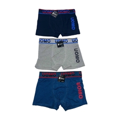 Imagen de BX825-BOXER UOMO LISO IMPORTADO | Cantidad mínima de compra 12