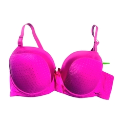 Imagen de COR500-PACK X12 unidades (DOCENA) Binnys New fashion corpiño armado con aro microfibra labrado con cinta