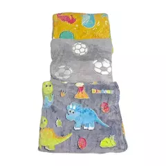 Imagen de BL124-Frazada peluche luminoso de 2 1/2 plaza | Contidad minima de compra 12