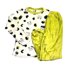 PJ203-Tensung pijama polar estampado dama | Cantidad minima de compra 12 en internet