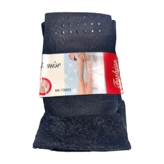 INV54-PACK X12 unidades (DOCENA) Dolemiso medias 3/4 peluche negro en internet