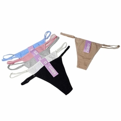 KI12251-COLA LESS TIRAS LISA Alg. Lycra | Cantidad mínima de compra 12 - comprar online