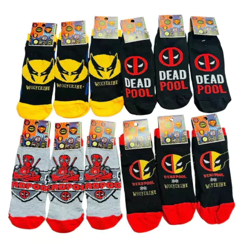 MD605-SOQUETES ANIMADOS | Pack 12 unidades