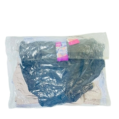 FL60T3-Soquete Liso colores surtidos Talle 3 | Cantidad mínima de compra 12 - lenceriamarina