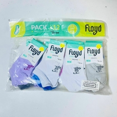 FL60T3-Soquete Liso colores surtidos Talle 3 | Cantidad mínima de compra 12 - comprar online