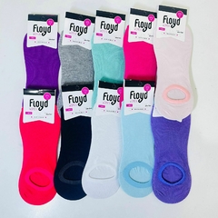 FL60T3-Soquete Liso colores surtidos Talle 3 | Cantidad mínima de compra 12
