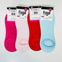 Imagen de FL60T3-Soquete Liso colores surtidos Talle 3 | Cantidad mínima de compra 12