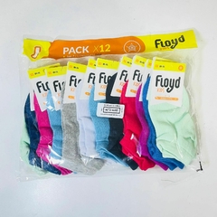 FL60T3-Soquete Liso colores surtidos Talle 3 | Cantidad mínima de compra 12 - tienda online
