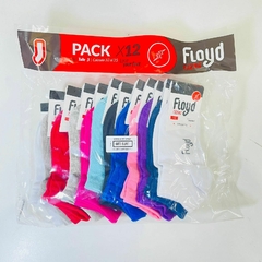Imagen de FL60T3-Soquete Liso colores surtidos Talle 3 | Cantidad mínima de compra 12