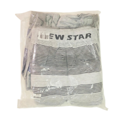 BX5118-New star boxer sin costura de hombre rayado fino ! Cantidad minima de compra 12 - lenceriamarina