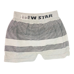 BX5118-New star boxer sin costura de hombre rayado fino ! Cantidad minima de compra 12 - comprar online