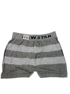 BX5116-New star boxer sin costura de hombre rayado ancho ! Cantidad minima de compra 12 - lenceriamarina