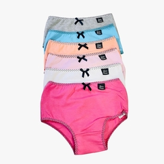 Imagen de DLJ917-Bombacha Juvenil Frente Estampado. | Cantidad mínima de compra 12