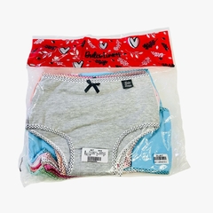 DLJ917-Bombacha Juvenil Frente Estampado. | Cantidad mínima de compra 12
