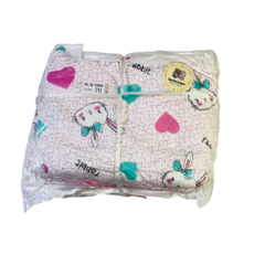 Imagen de PJ19019-Linda Luna pijama frizado bebe con boton | Cantidad minima de compra 12