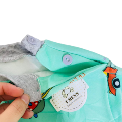 PJ05516-I-men pijama frizado bebe varon con boton | Cantidad minima de compra 12 en internet